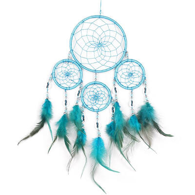 

Handmade six colors Dream Catcher Feathers Wall Hanging Decoration Ornament