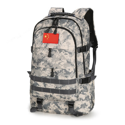 

Camouflage backpack mountaineering backpack hiking bag outdoor shoulder bag mens waterproof light multi-functional travel three-l