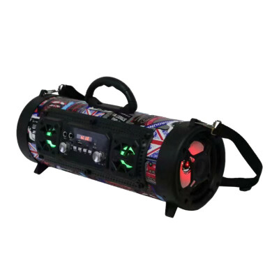 

HiFi Bluetooth Speaker FM Radio 3D Noiseless Sound System Strip Column Subwoofer Supporting Microphone Connection