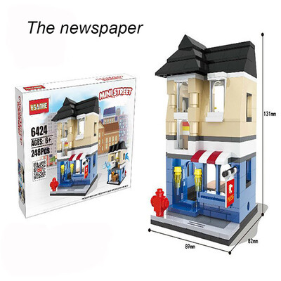 

Tailored City Double Mini Street View Series 3D Building Block Puzzle Child Baby Toys