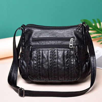 

Tailored Womens Fashion Messenger Bag Black Messenger Bag Shoulder Bag Casual Wild