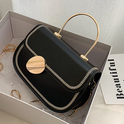

New fashion womens bags on the new 2019 trend summer fashion single shoulder bag retro casual handbag