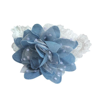 

Lovely Baby Headband Girl Headwear Lace Flowers Elastic Headbands
