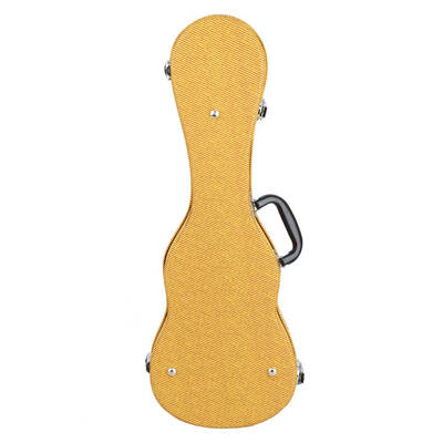 

Glarry 21" Ukulele Hard Case Leather Yellow