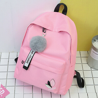 

Canvas Bags Young Boys And Girls School Bags Travel Bags College Students Campus Backpack High School Student Shoulder Bag