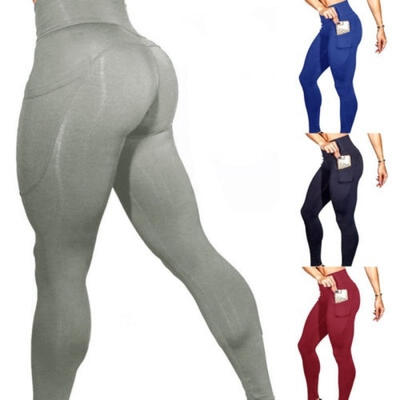 

Women Sexy Push Up Yoga Pants Sport Gym Skinny Leggings Fitness Trousers