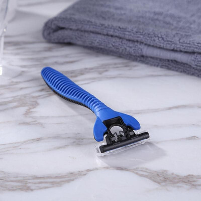 

3 Layers Blades Disposable Razor Face Body Hair Removal Manual Beard Shaver