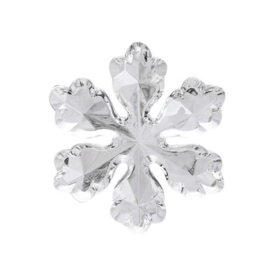 

〖Follure〗Acrylic Snowflake Christmas Wedding Tree Hanging Decoration Decoration For DIY P