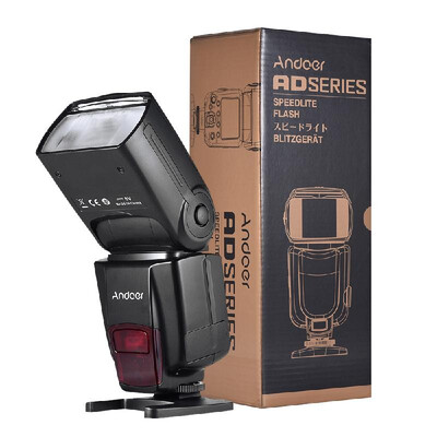 

Andoer AD560 IV 24G Wireless Universal On-camera Slave Speedlite Flash Light GN50 with Flash Trigger for Canon Nikon for Sony A7