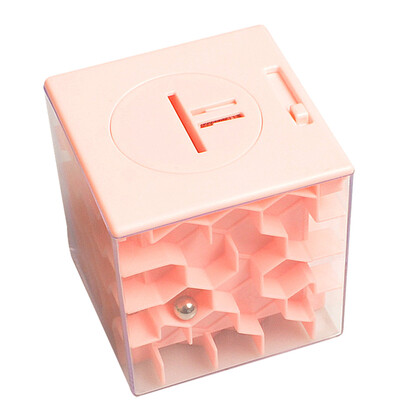 

Tailored Kid 3D Cube Puzzle Maze Toy bank Hand Game Box Fun Brain Game Toy