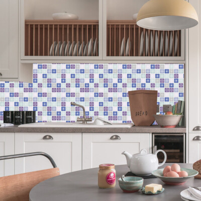 

Toponeto Bathroom Kitchen Waterproof Self-Adhesive Stickers Mosaic Tile Sticker