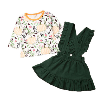 

MY FIRST HALLOWEEN Newborn Baby Girl 2PCs Clothes T-shirtTutu Dress Outfits Set