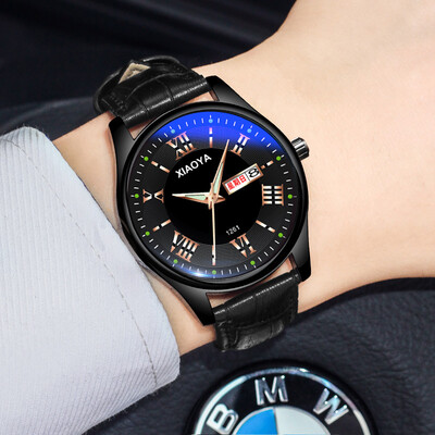 

Watch male student Korean version of simple automatic non-mechanical waterproof luminous electronic quartz new concept