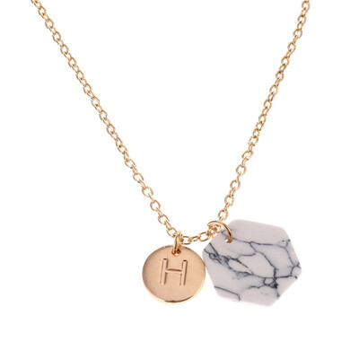 

26 Letters Design Necklace Jewelry Gold Letter Necklace Women Mothers Day Gift Free Shipping