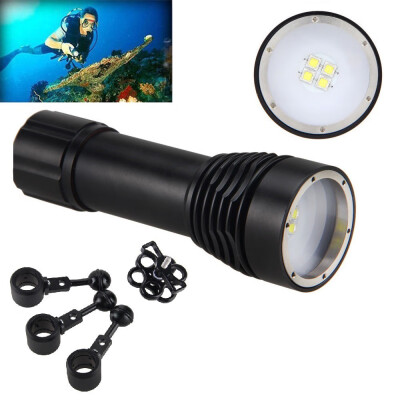 

Saidsome 8000LM 4x XML L2 LED Underwater 100M Scuba Diving Flashlight Torch 26650 Lamp flashlight lamp