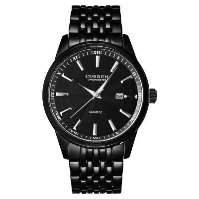 

CURREN Men\s Big Dial Sports Business Casual Watch