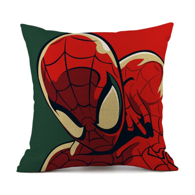 

MarvelDC Superheroes Pillowcase 45x45CM177"x177" Soft Velvet Throw Pillow Case Cushion Cover for Home&Decor