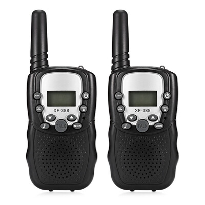 

2pcs XF - 388 Children Walkie Talkies 2-way Radio 3KM Range 22 Channels
