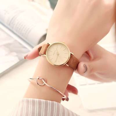 

Watch female ladies watch trend simple&elegant casual retro womens watch