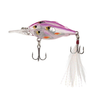 

1pcs 7cm6g Fishing Lure Artificial Bait Fly Fishing Lures Hard Feather Swimbaits