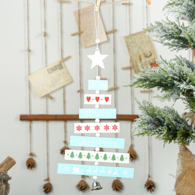 

〖Follure〗2019 Merry Christmas Home Decorations Christmas tree Party tree widget Pendant
