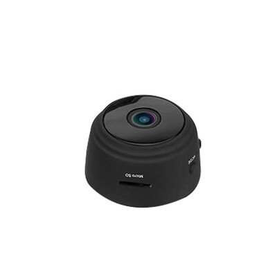 

Mini WiFi Camera Portable Metal Case Cameras Night Vision HD 1080P Cam with Holder