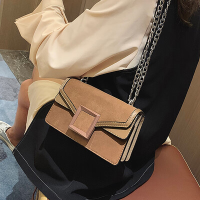 

Advanced sense of the ocean bag female 2019 new small square bag Korean version of the shoulder bag Sen system Messenger bag ins handbags