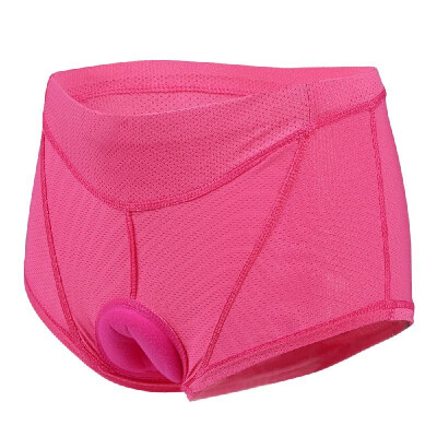 

Women Cycling Underwear Gel 3D Padded Pants Bike Bicycle Rose