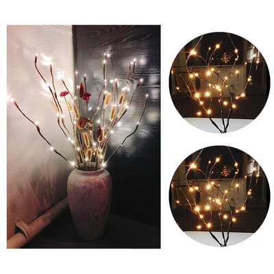 

Gobestart LED Willow Branch Lamp Floral Lights 20 Bulbs Home Christmas Party Garden Decor