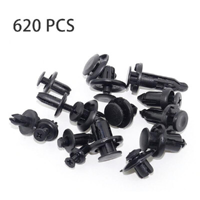 

620PCS Auto Fasteners Kit Car Push Pin Rivets Clips Universal Door Trim Panel Retainer Clips