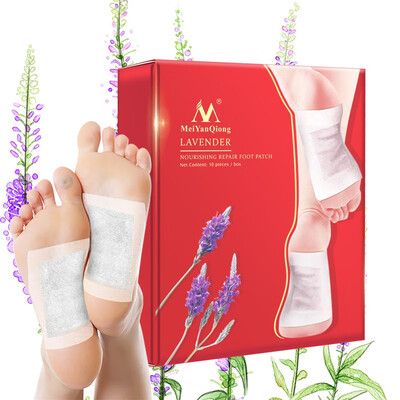 

Lavender Detox Foot Patches Pads Nourishing Repair Foot Patch Improve Sleep Quality Slimming Patch Loss Weight Care