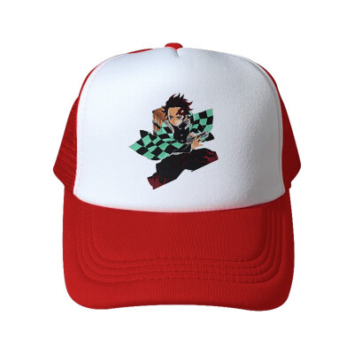 

12 Styles Anime Demon Slayer Kimetsu No Yaiba Trucker Hat Unisex Adult Baseball Mesh Cap