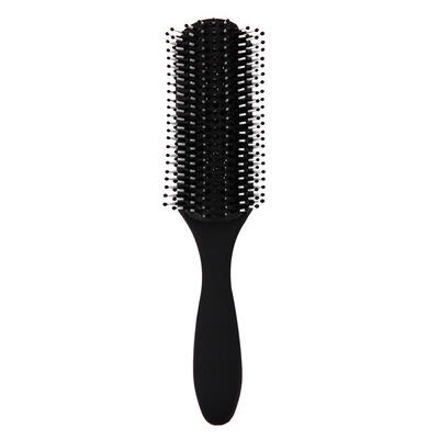 

Grind Frosted Retro Comb Hair Curly Hair Comb Nine Row Air Cushion Oil Comb