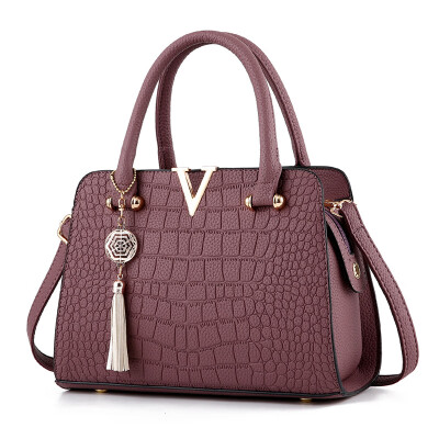 

Handbags Women Leather Brands Crocodile Pattern Women Bag Handbags Women Messenger Bags Crossbody Shoulder Bags Ladies Tassel