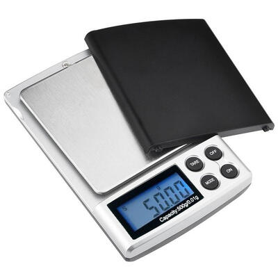 

500g x 001g Digital Pocket Scale Gold Silver Jewelry Weight Balance Tool