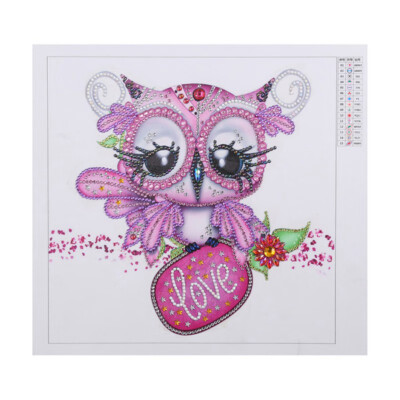 

DIY Cartoon Owl Special Shaped Diamond Painting Cute Animal 5D Diamond Cross Stitch Landscape Rhinestones Embroidery Unique Gift