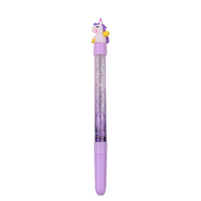 

Creative Gel Pen Lovely Quicksand Design Study Supplies Stationery Black Ink for School Students Office