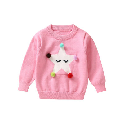 

Baby Girl Sweater Cartoon Boys Winter Blouses Baby Girls Knitted Sweaters Children Pullover Casual Boys Clothes