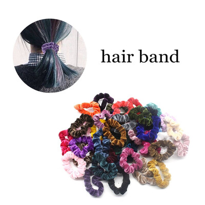

Gobestart 40 Pcs Hair Scrunchies Velvet Elastic Hair Bands Hair Ties Ropes Scrun