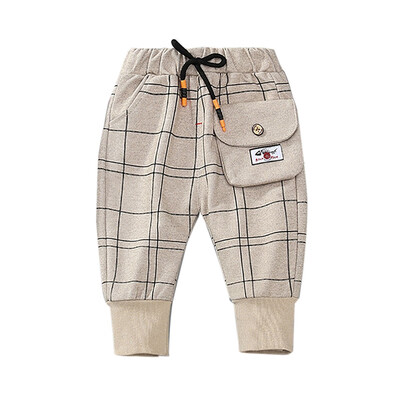 

INS hot baby boys pants 1-5 years kids pants pocket velvet trousers spring&autummn Winter warm baby girls pants all season