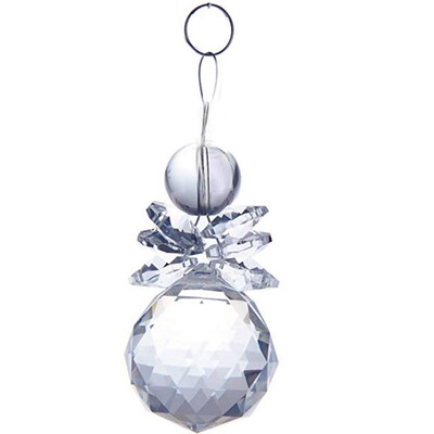 

Gobestart Suncatcher 30mm Crystal Ball Window Hanging Decoration Pink Ornament Rainbow