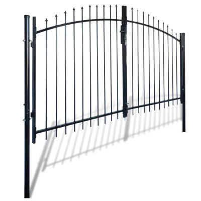 

Double Door Fence Gate with Spear Top 10 x 6