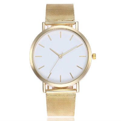 

Fashionable Stylish Simple Alloy Quartz Watch Wristwatch