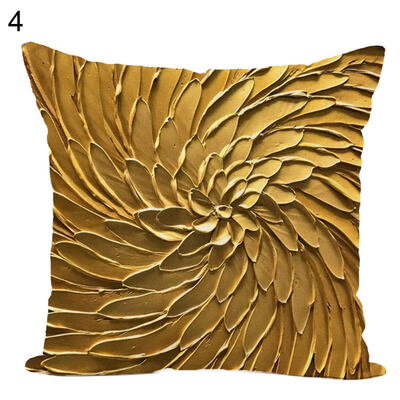 

Flower Plant Painted Throw Pillow Case Cushion Cover Sofa Bed Car Office Decor