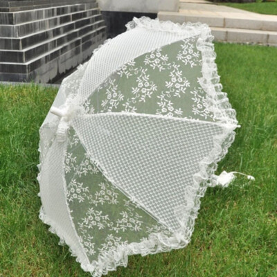 

2018 new lace umbrella umbrella Cotton lace craft Western-style palace ladies banquet lace umbrella Wedding Decoration