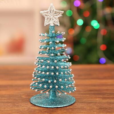 

Gobestart Artificial Tabletop Mini Christmas Tree Decorations Festival Miniature Xmas Tree