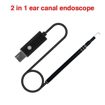 

USB Ear Cleaning Endoscope Multifunctional Earpick With Mini Camera Ear HD Visual Ear Spoon Health Care Cleaning Tool 2-in-1