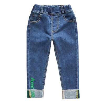 

Summer Children Sports Trousers Toddlers Infant Kids Denim Pants Baby Boys Girls Long Pants Bottoms