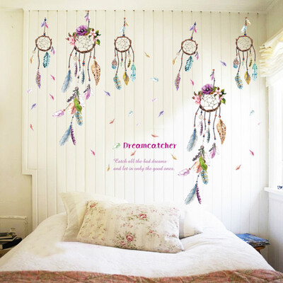 

Dreamcatcher Wall Stickers Lucky Dream Catcher Feathers Wall Sticker Decal Mural Art Decals Home Decor Fashion