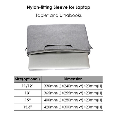 

N001 Laptop Sleeve Soft Zipper Pouch 11121315156 Bag Case Cover for Macbook Air 13 Pro Retina 15 Notebook Bags Drop Ship